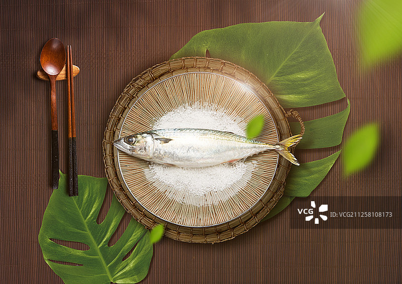 盘中食物的俯视图图片素材