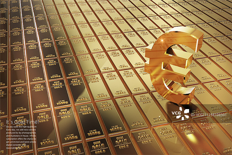 3D插画：金属物体图片素材