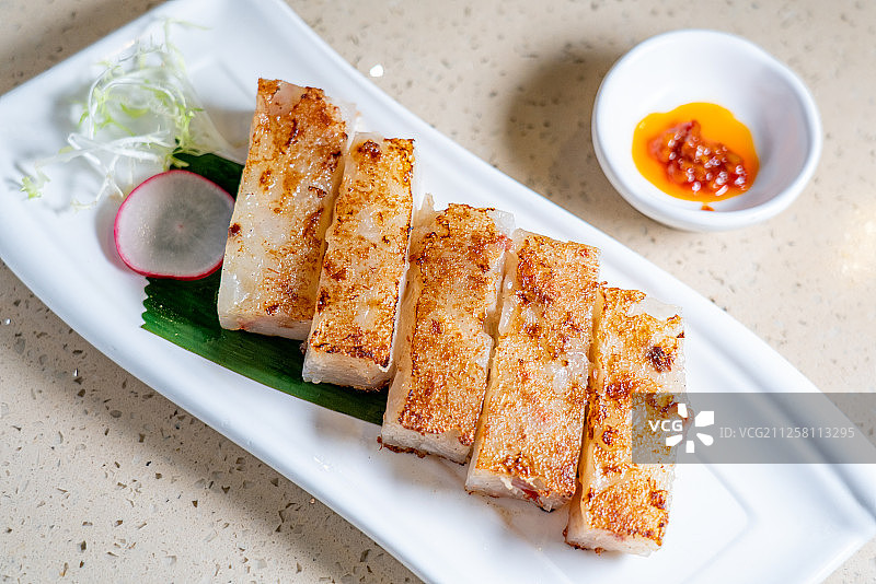 广式萝卜糕图片素材