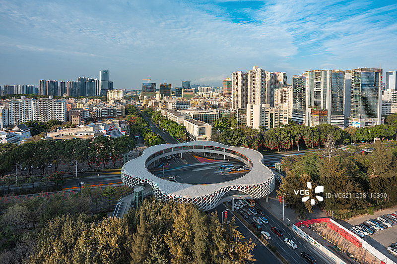 深圳春花天桥图片素材