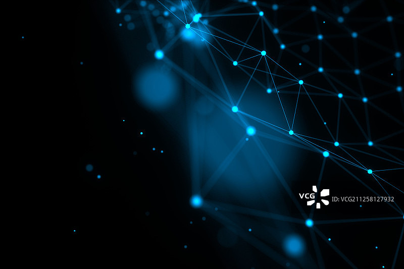 3D抽象科技背景图片素材