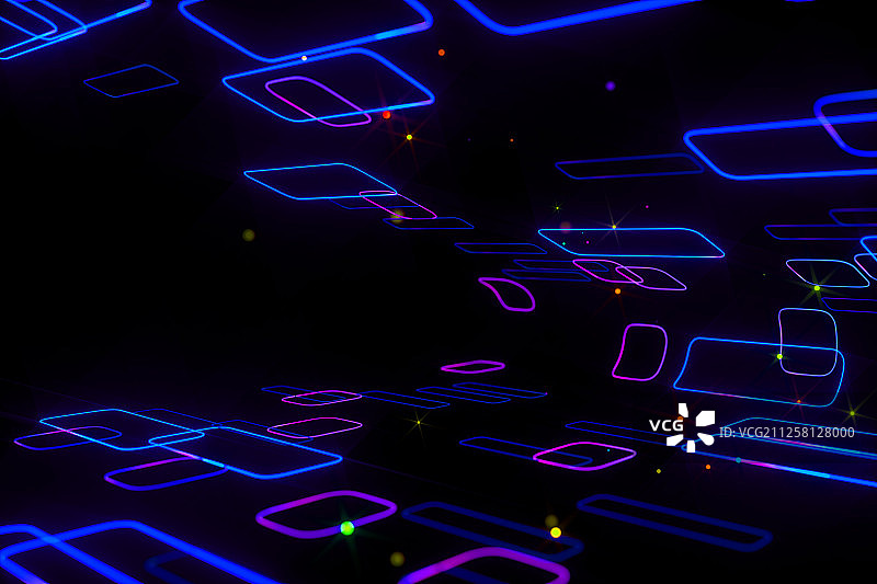 3D抽象科技背景图片素材