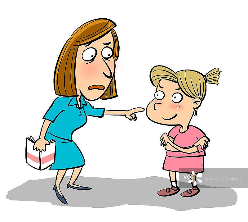 妇女与熊孩子图片素材