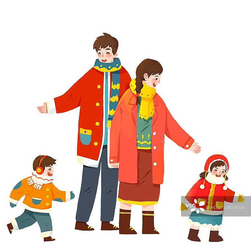 春节人物图片素材