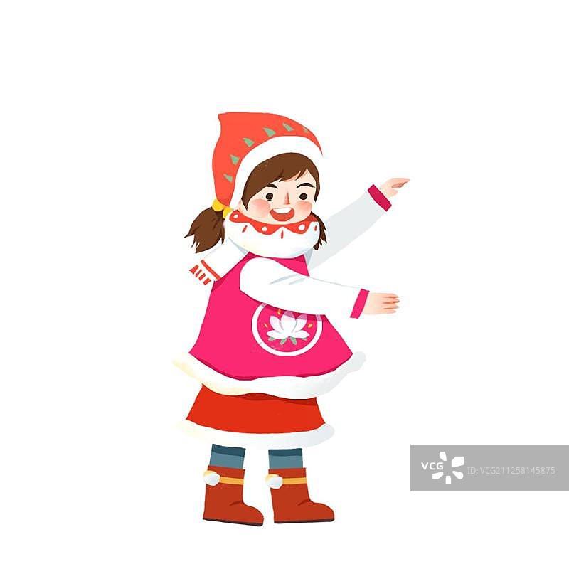 春节人物图片素材