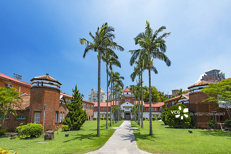 新北市,淡江中学,校园,淡水区图片素材