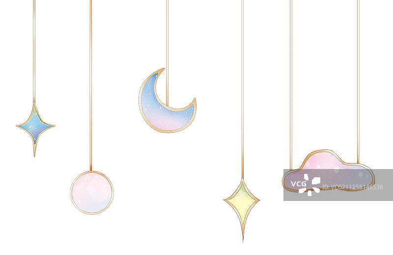 星星装饰图片素材