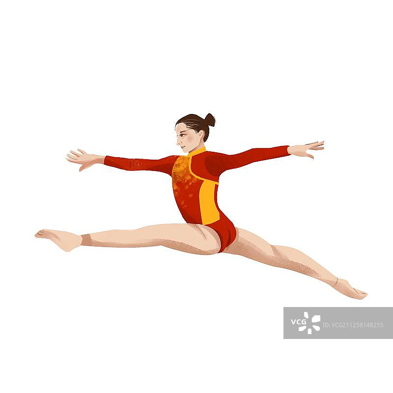 体操女图片素材
