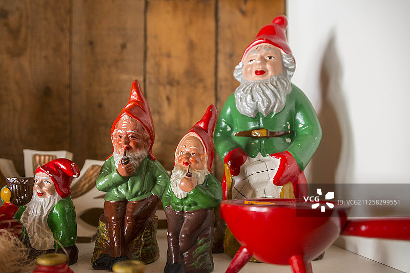 瑞典斯莫根的纪念品侏儒摆件图片素材