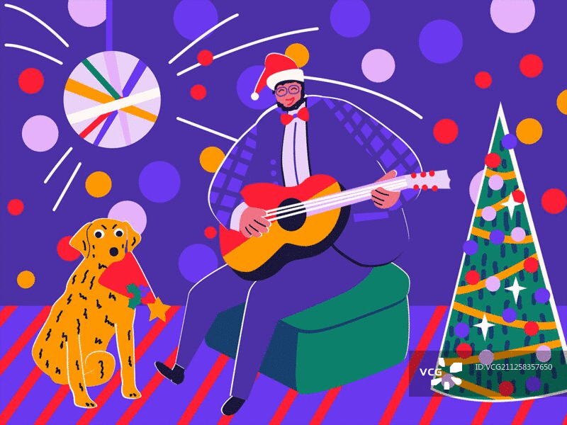 单身狗的圣诞图片素材