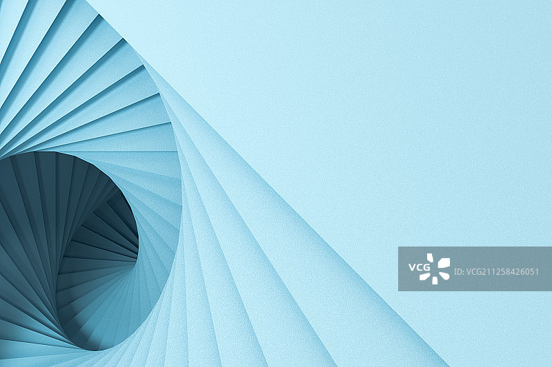 旋转的三角形卡纸背景 三维渲染图片素材