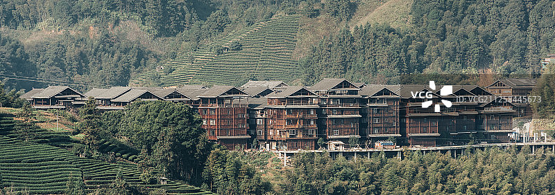 三江，侗族，侗寨，风雨桥图片素材