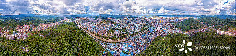 全景楚雄风光图片素材