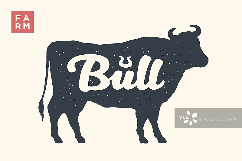 农场动物剪影合集图片素材