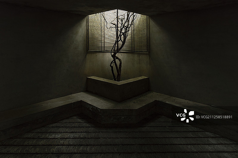 艺术品，光，光影，红砖美术馆，静，展览，线条图片素材