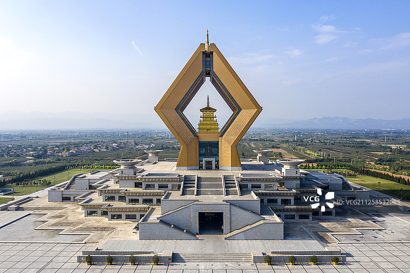 合十舍利塔 扶风 宝鸡 法门寺图片素材