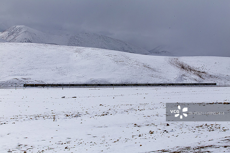 青藏铁路图片素材