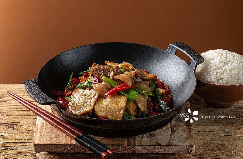 干锅千页豆腐图片素材