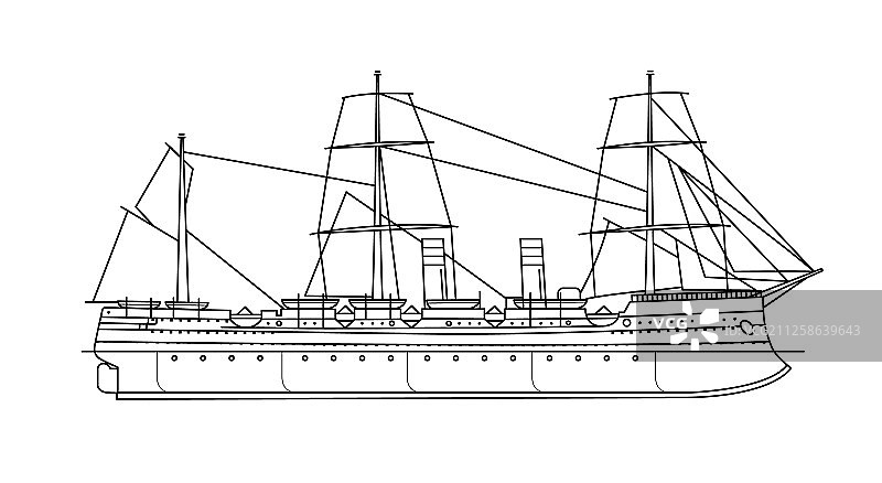 蒸汽船轮船图片素材