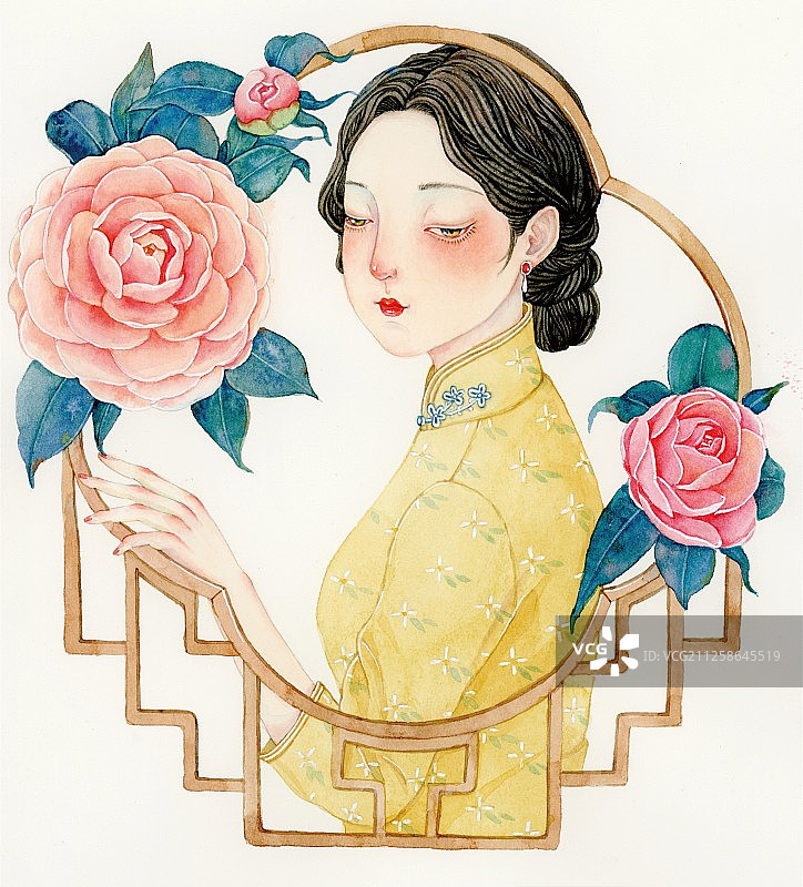 民国绮梦图片素材