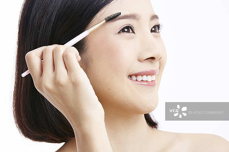 亚洲女性美容系列化妆图片素材