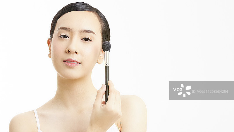 亚洲女性美容系列化妆图片素材