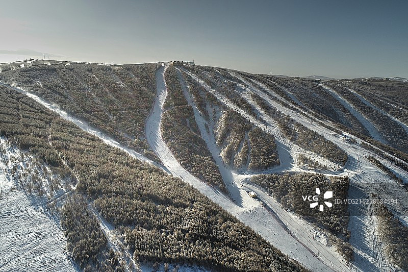 崇礼及后城镇图片素材