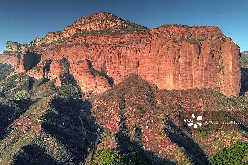 崇礼及后城镇图片素材