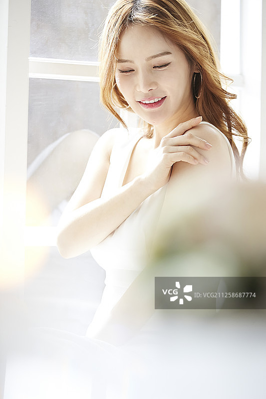 女性美的形象图片素材