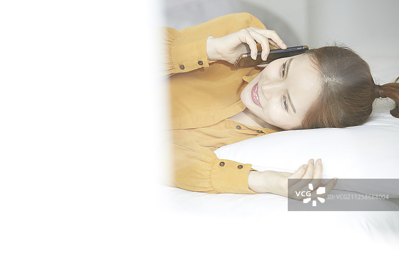 女人放松图片素材