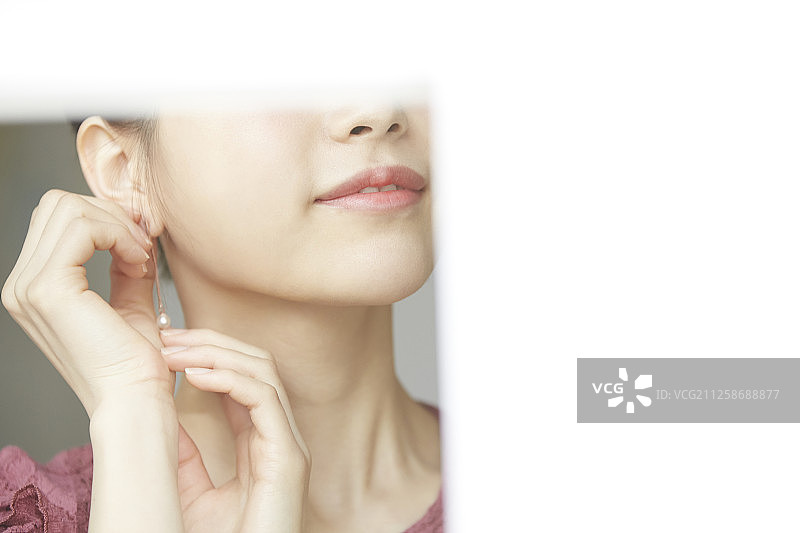 女装打扮图片素材