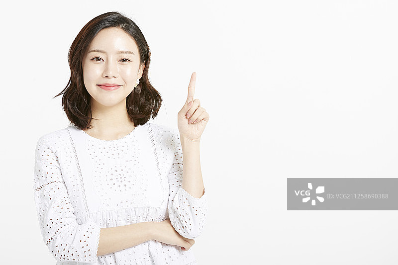 女性肖像系列手册标志图片素材