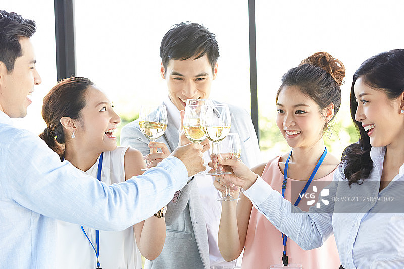 业务团队发布成功图片素材