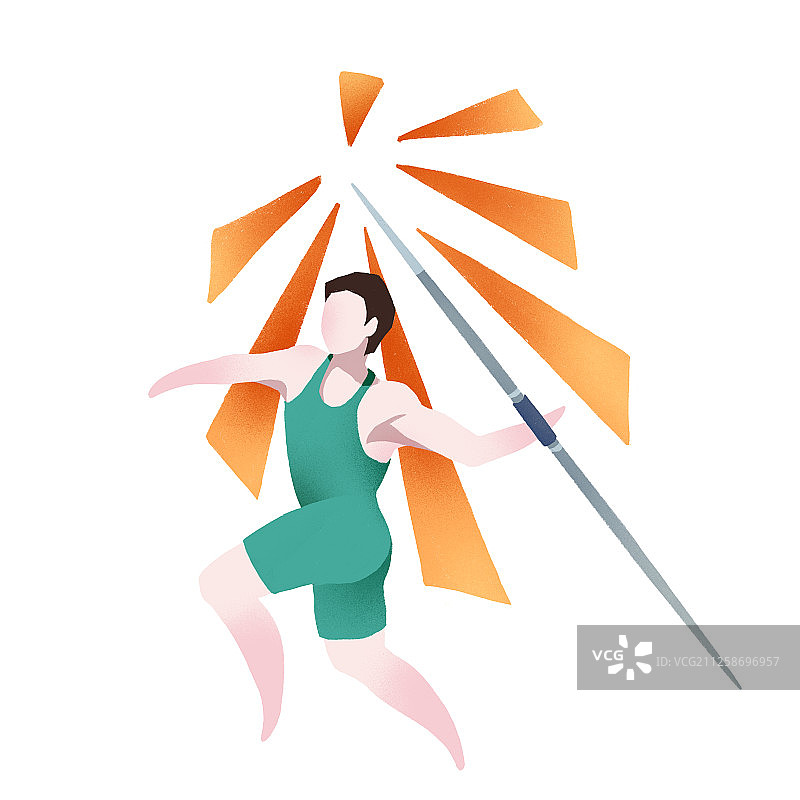 项目标枪体育运动扁平化图标白色背景图片素材