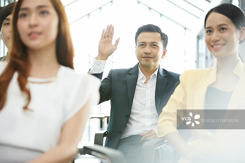 女商人商业研讨会图片素材