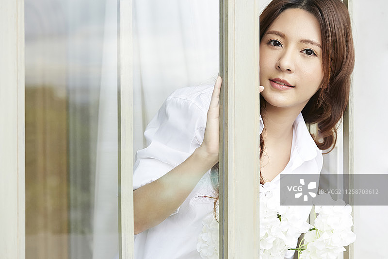 女人放松图片素材