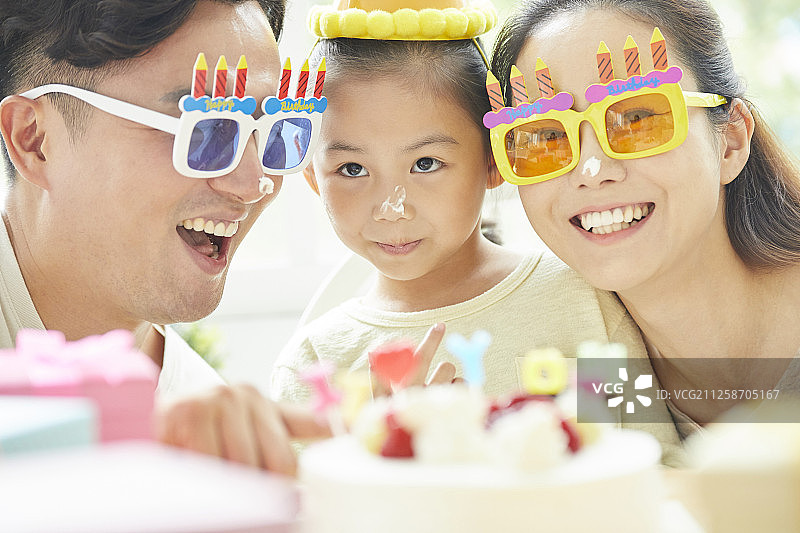 家庭生活方式 生日图片素材