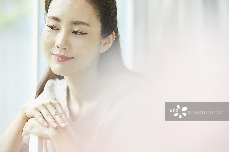 女人放松图片素材