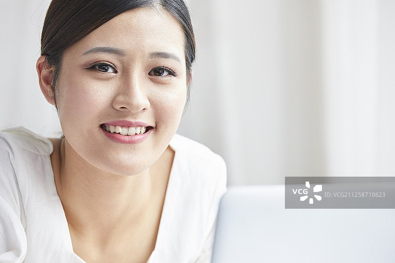 女人放松图片素材