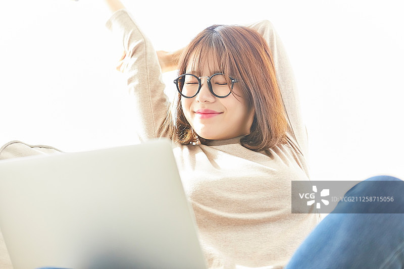 女商人生活方式图片素材