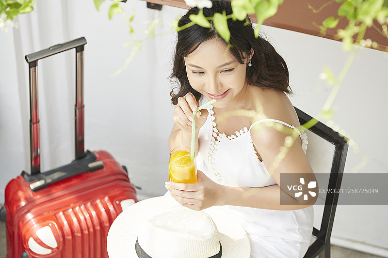 女性旅行图片素材