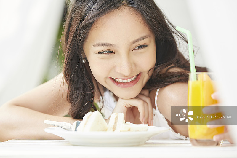 女性度假村图片素材