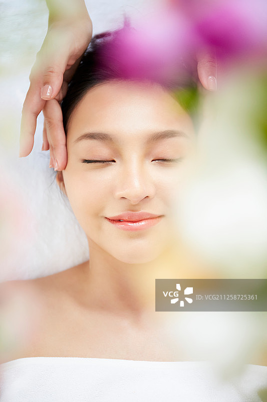 女性美容美学图片素材