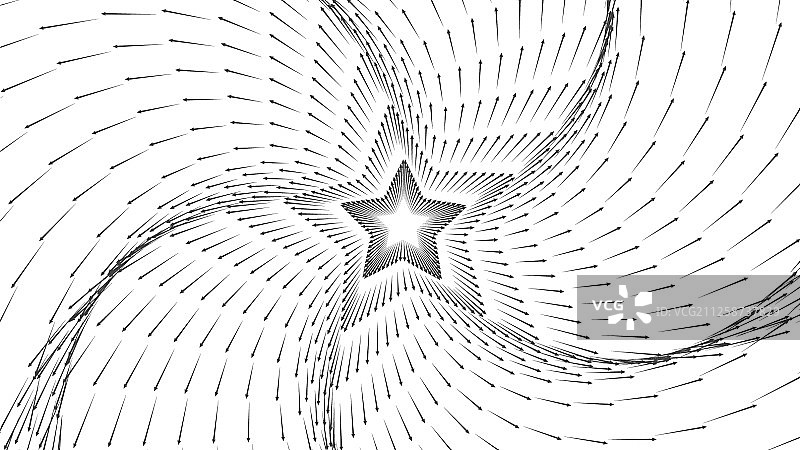 发光的箭头无限星光隧道图片素材