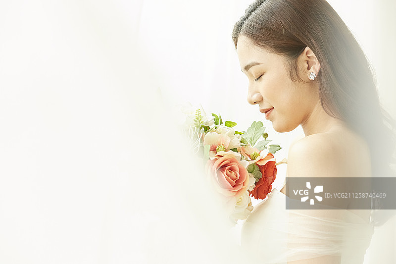 女装新娘图片素材