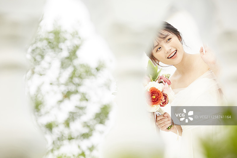 女装新娘图片素材