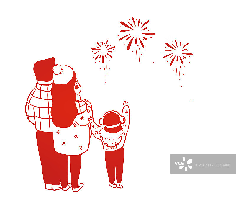 一家人图片素材