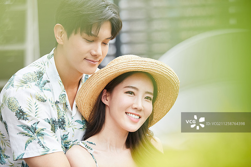 情侣旅行图片素材