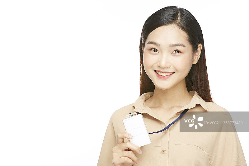 穿白色服装的女商人背影图片素材