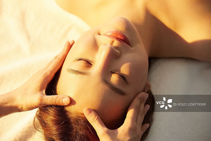 女子美容SPA图片素材